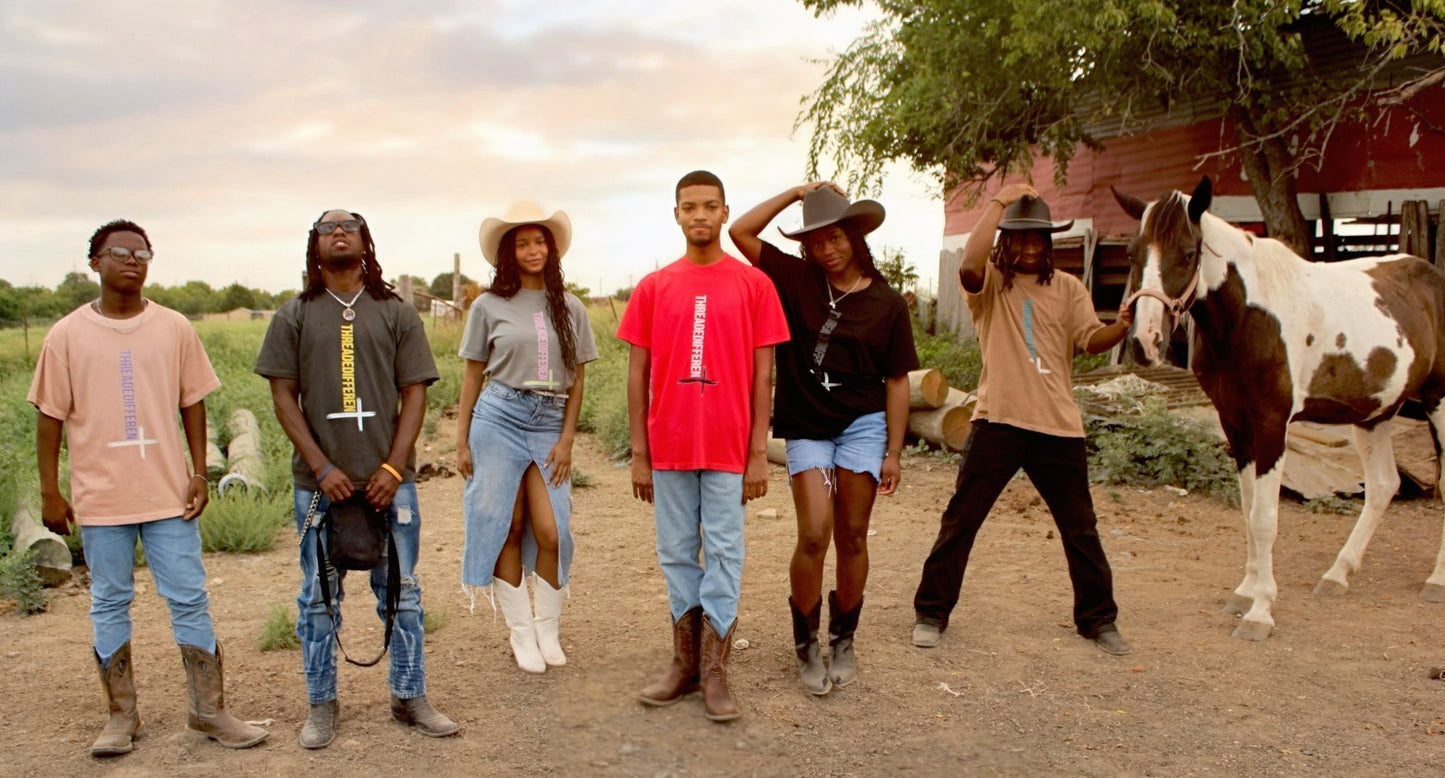 "Threaded Different" Vertical Logo Tee