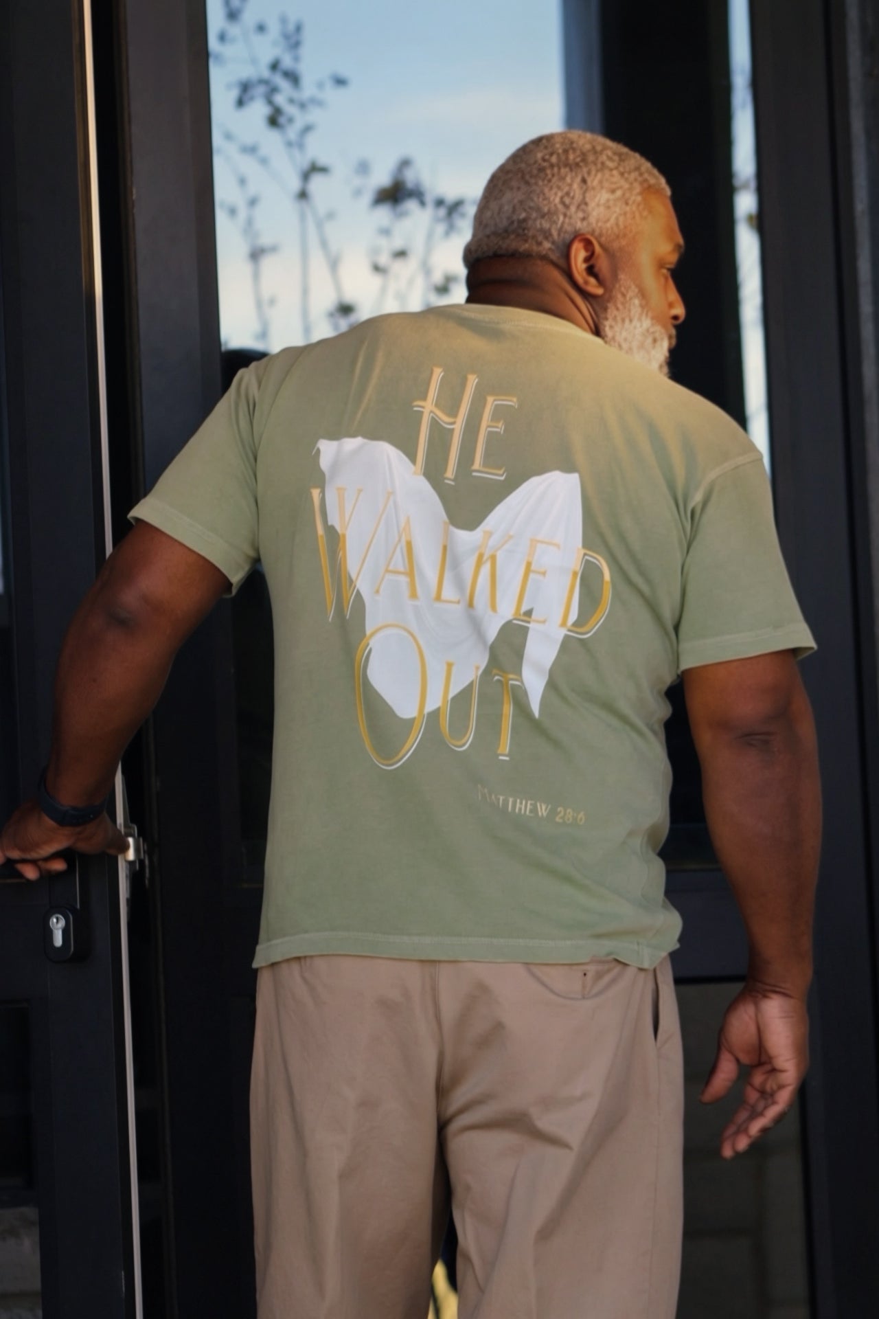 "He Walked Out" Tee