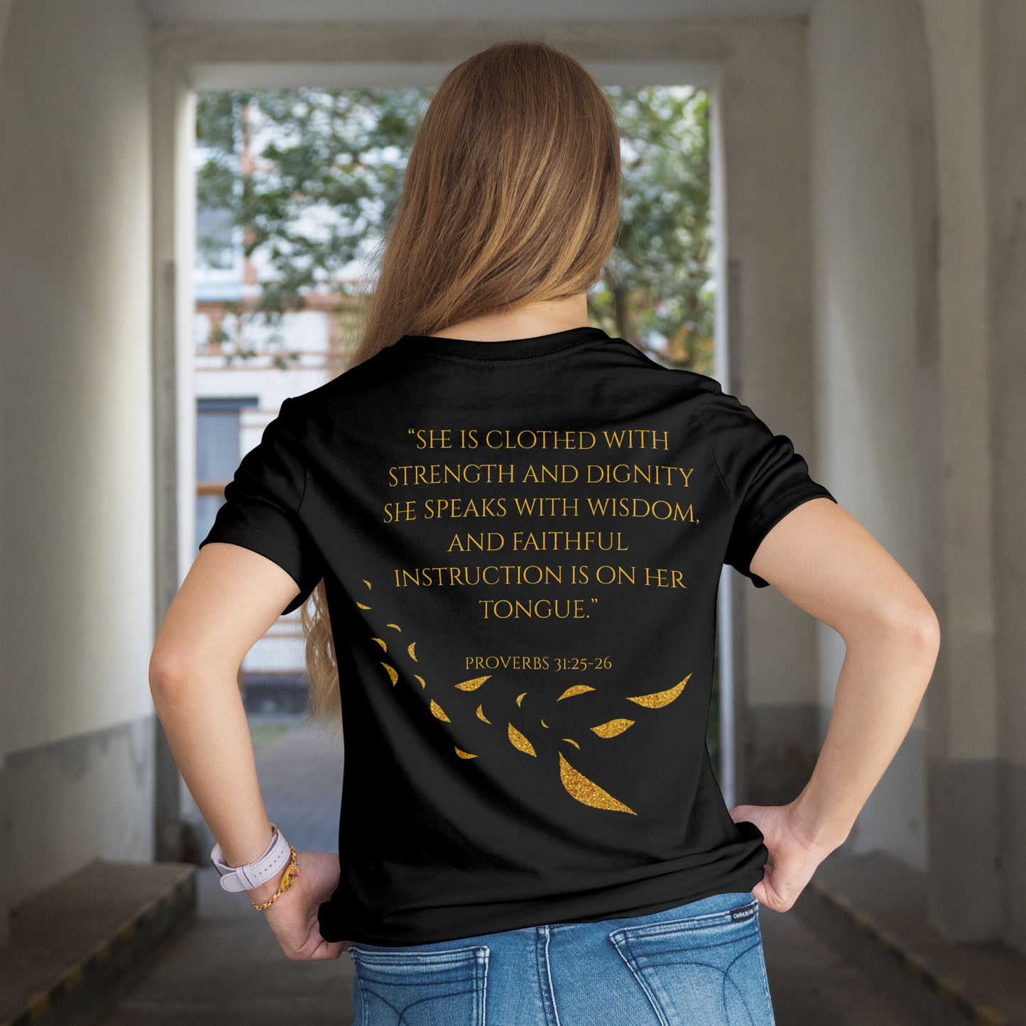 Covered in Strength Tee