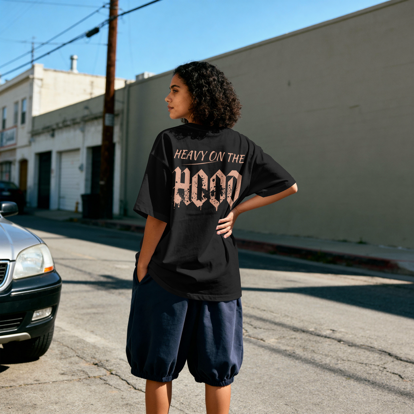 "Heavy on the Hood" Tee