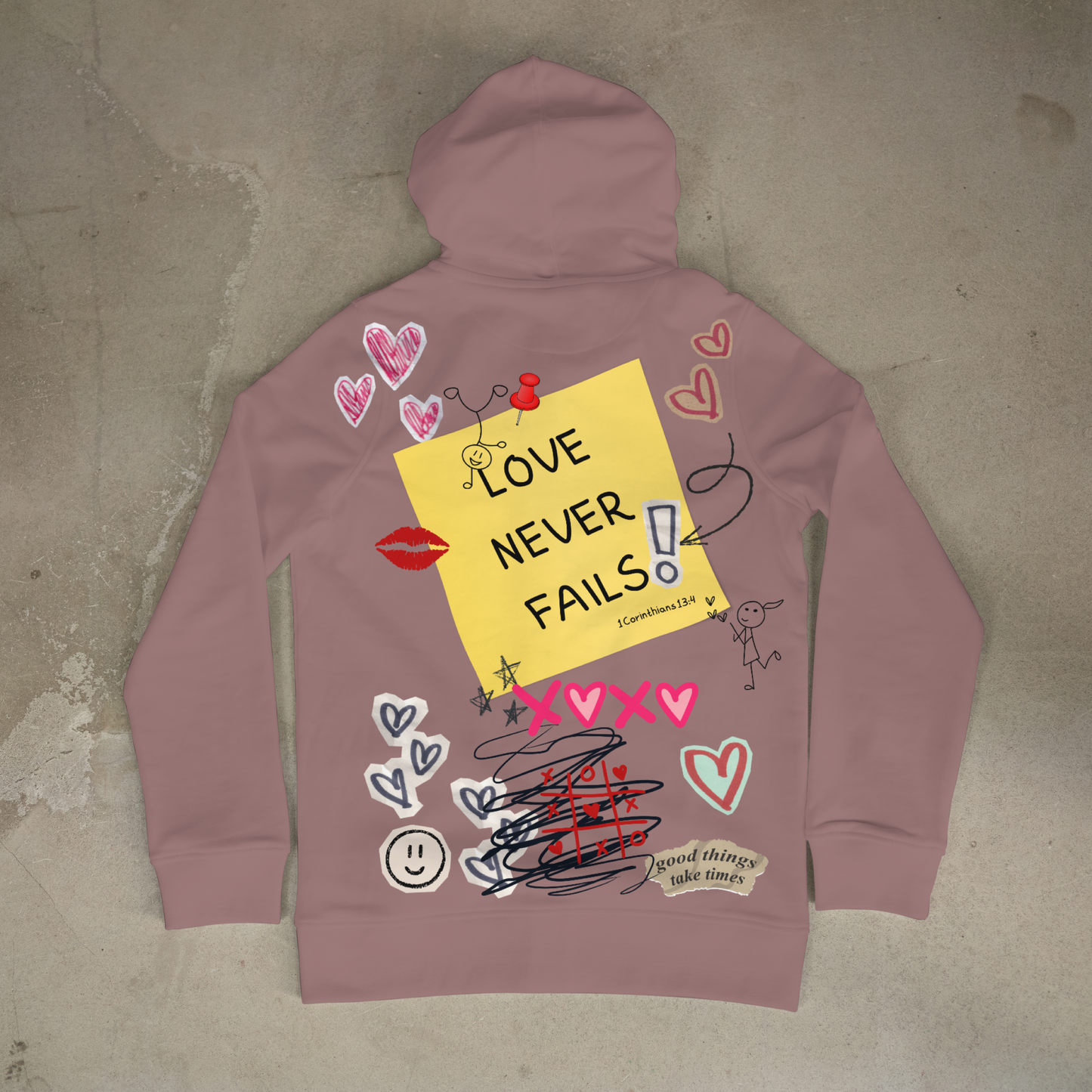 "Love Never Fails" Hoodie