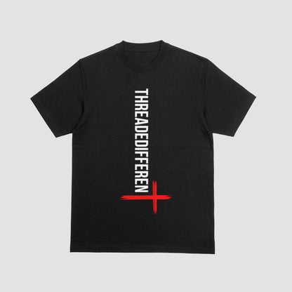 "Threaded Different" Vertical Logo Tee