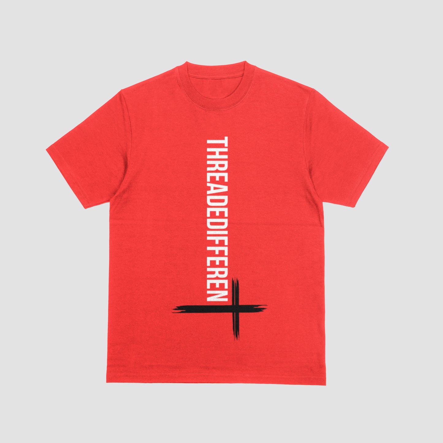 "Threaded Different" Vertical Logo Tee