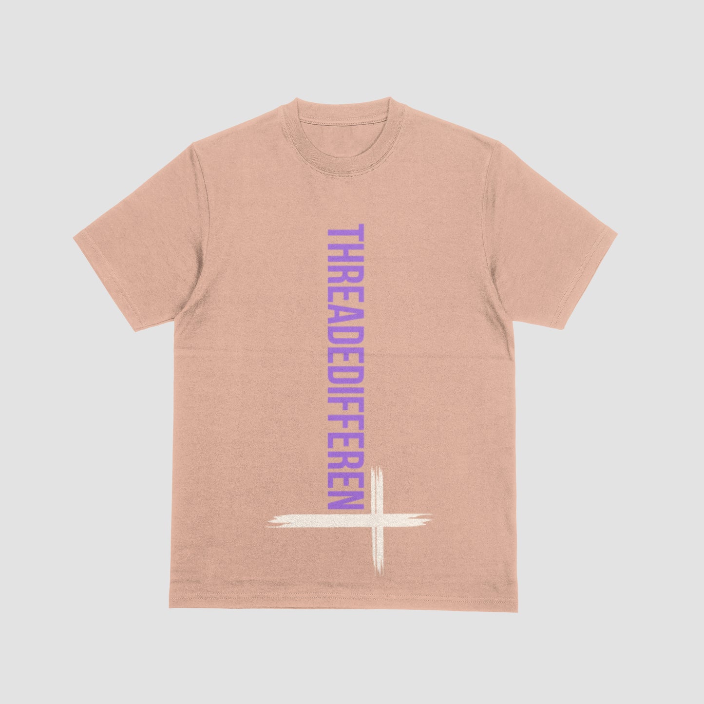"Threaded Different" Vertical Logo Tee