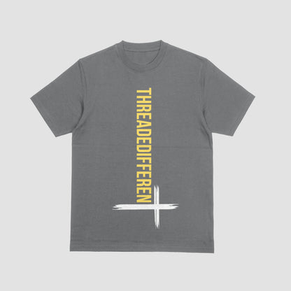 "Threaded Different" Vertical Logo Tee