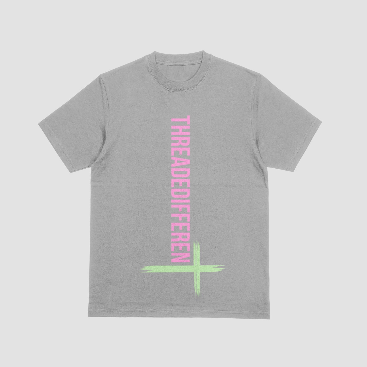 "Threaded Different" Vertical Logo Tee