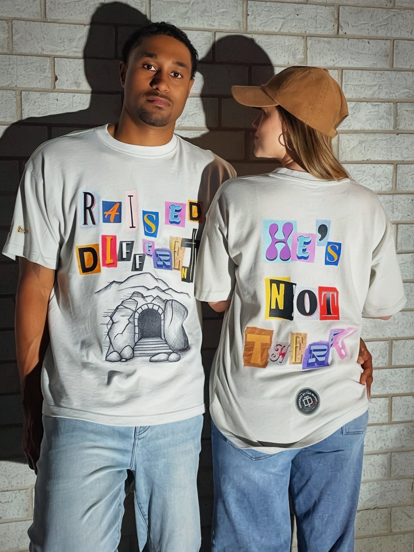 "He's Not There" Tee