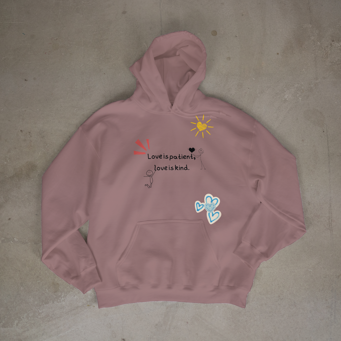 "Love Never Fails"  Hoodie
