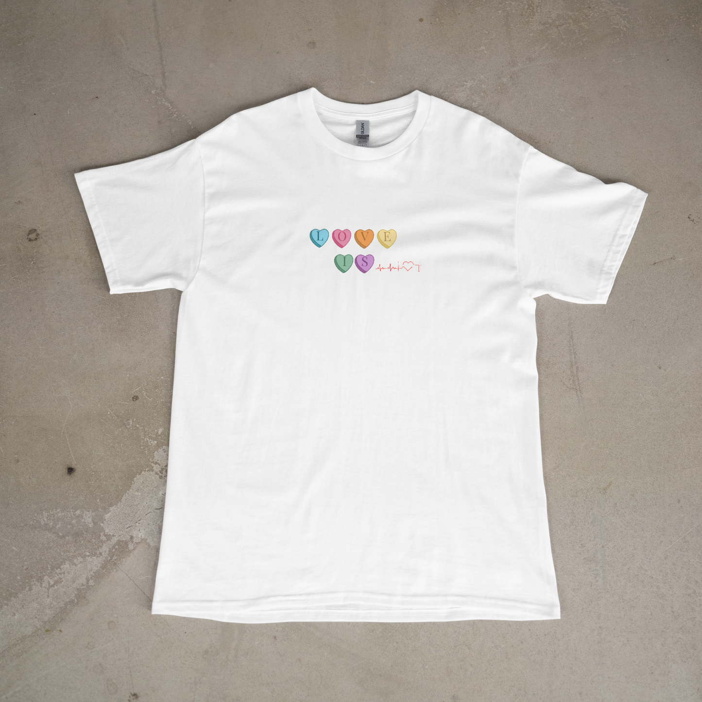 “Love Is.” Scripture Tee